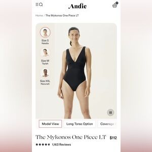 Andie Purple Mykonos Sz Small